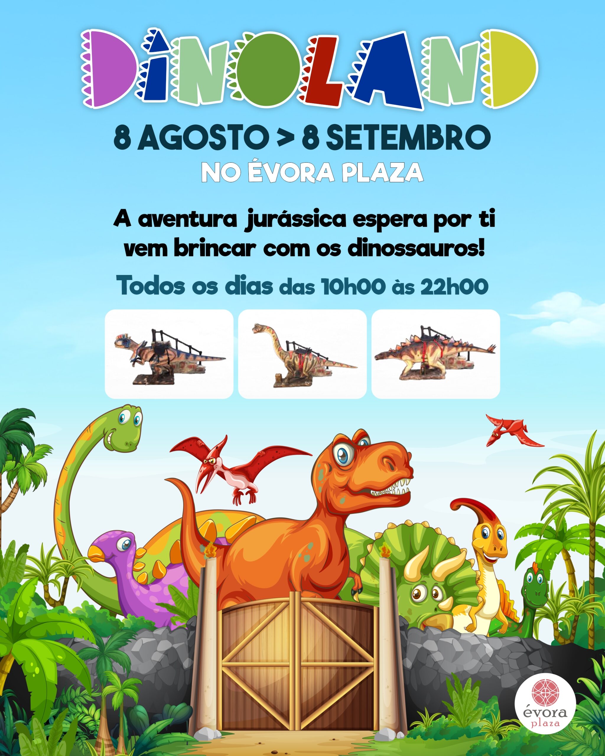 Dinoland - Dinossauros em Évora